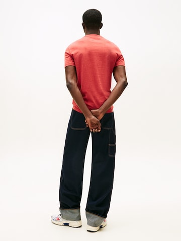 Tricou 'JASPE' de la Tommy Jeans pe roșu