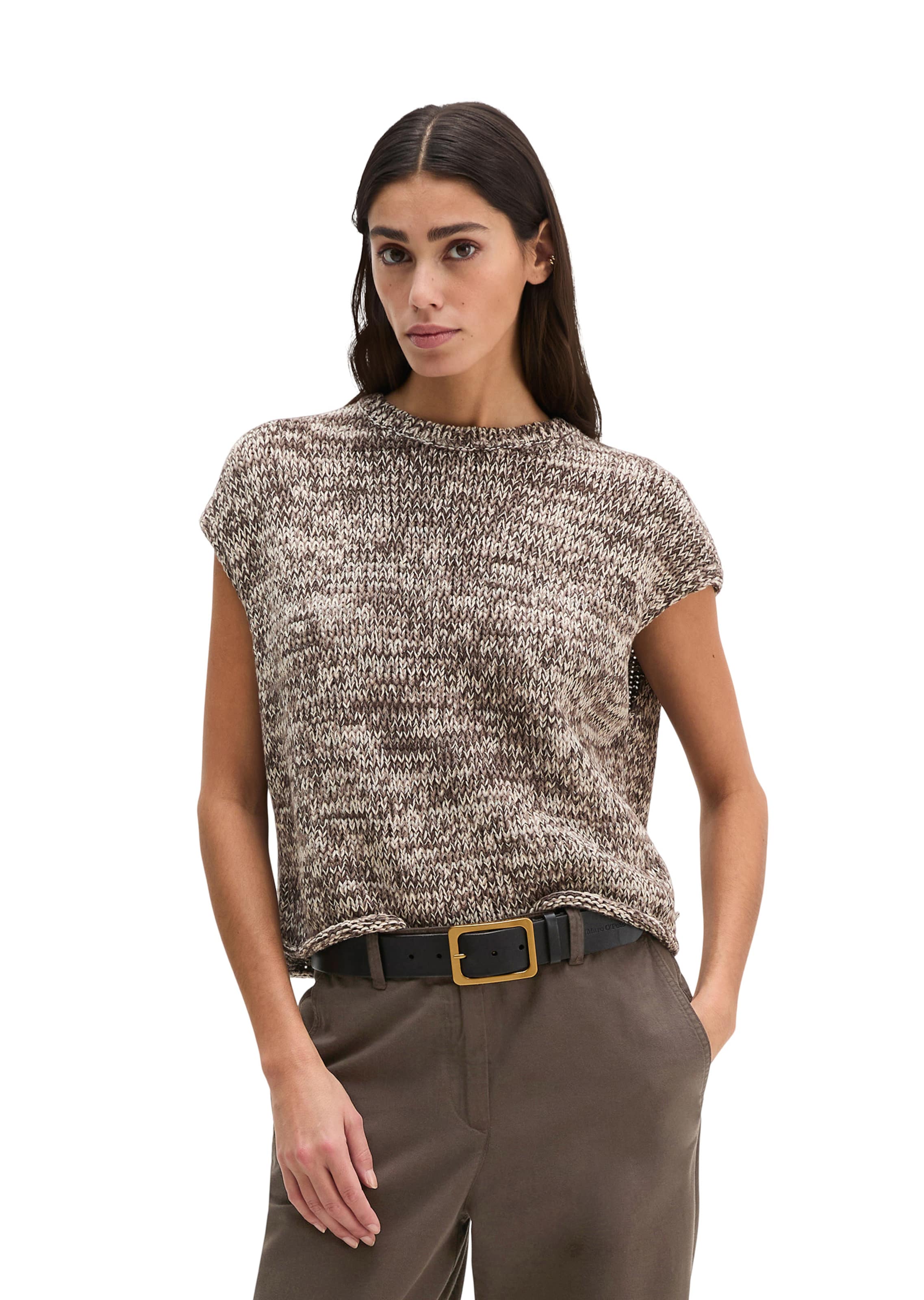Marc O'Polo Pullover in Braun: Vorderseite