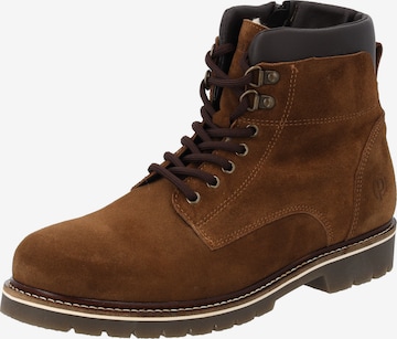 ruda Palado Suvarstomieji batai 'Tabacco': priekis