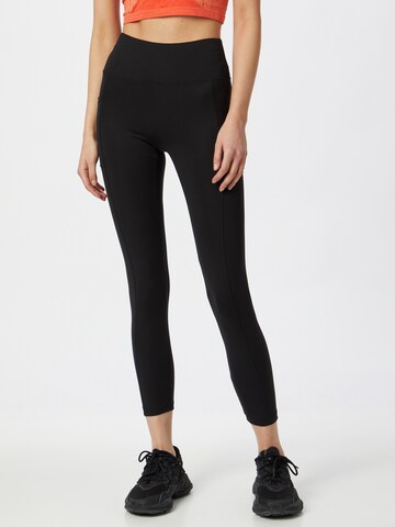 Bally Skinny Workout Pants in Black: front