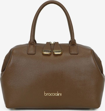 Borsa a mano 'Sara' di Braccialini in marrone: frontale