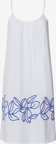 Chemise de nuit ' Spaghettitop Liz ' Hanro en blanc : devant