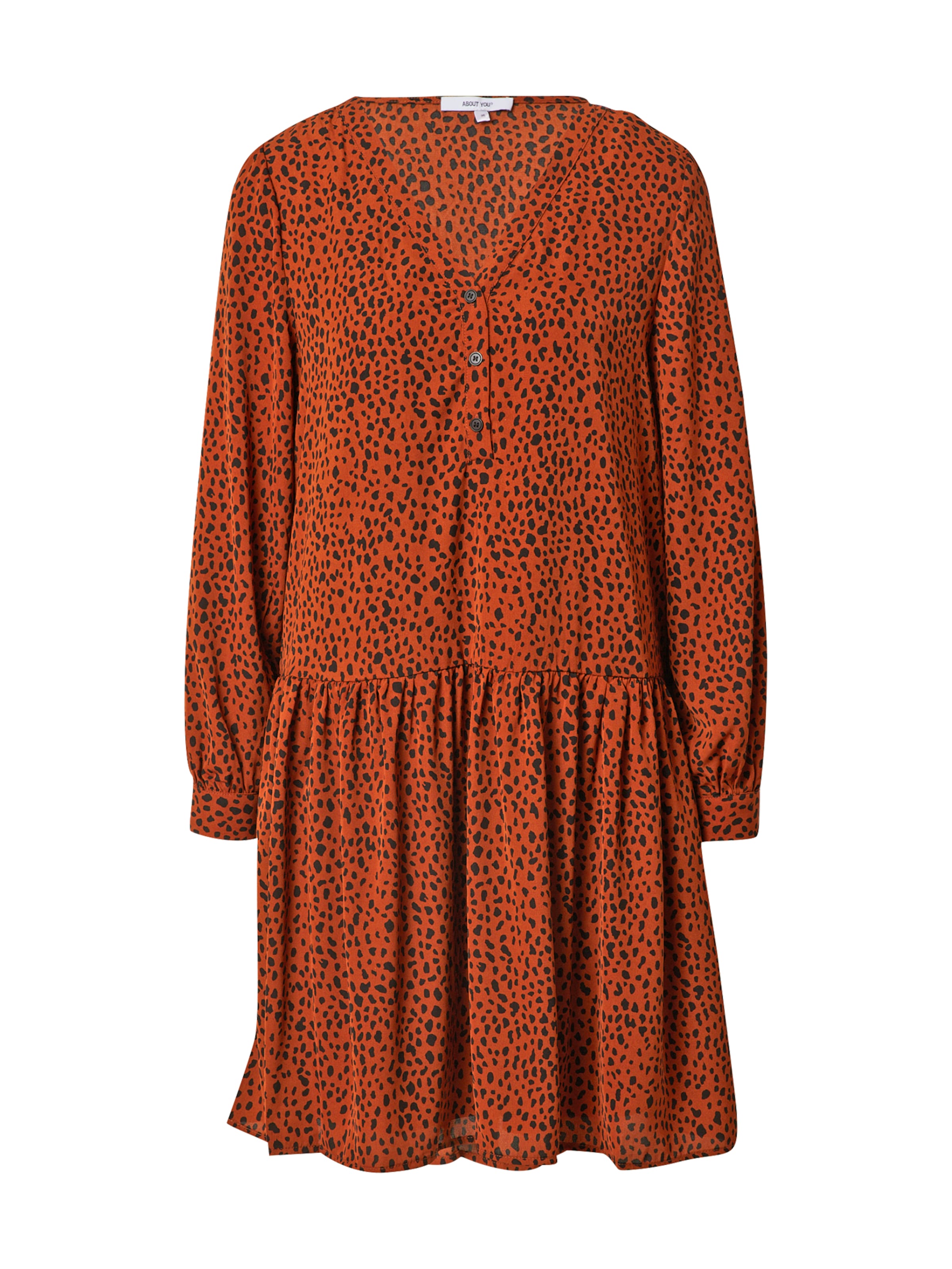 ABOUT YOU Рокля 'Larina' в кафяво: отпред