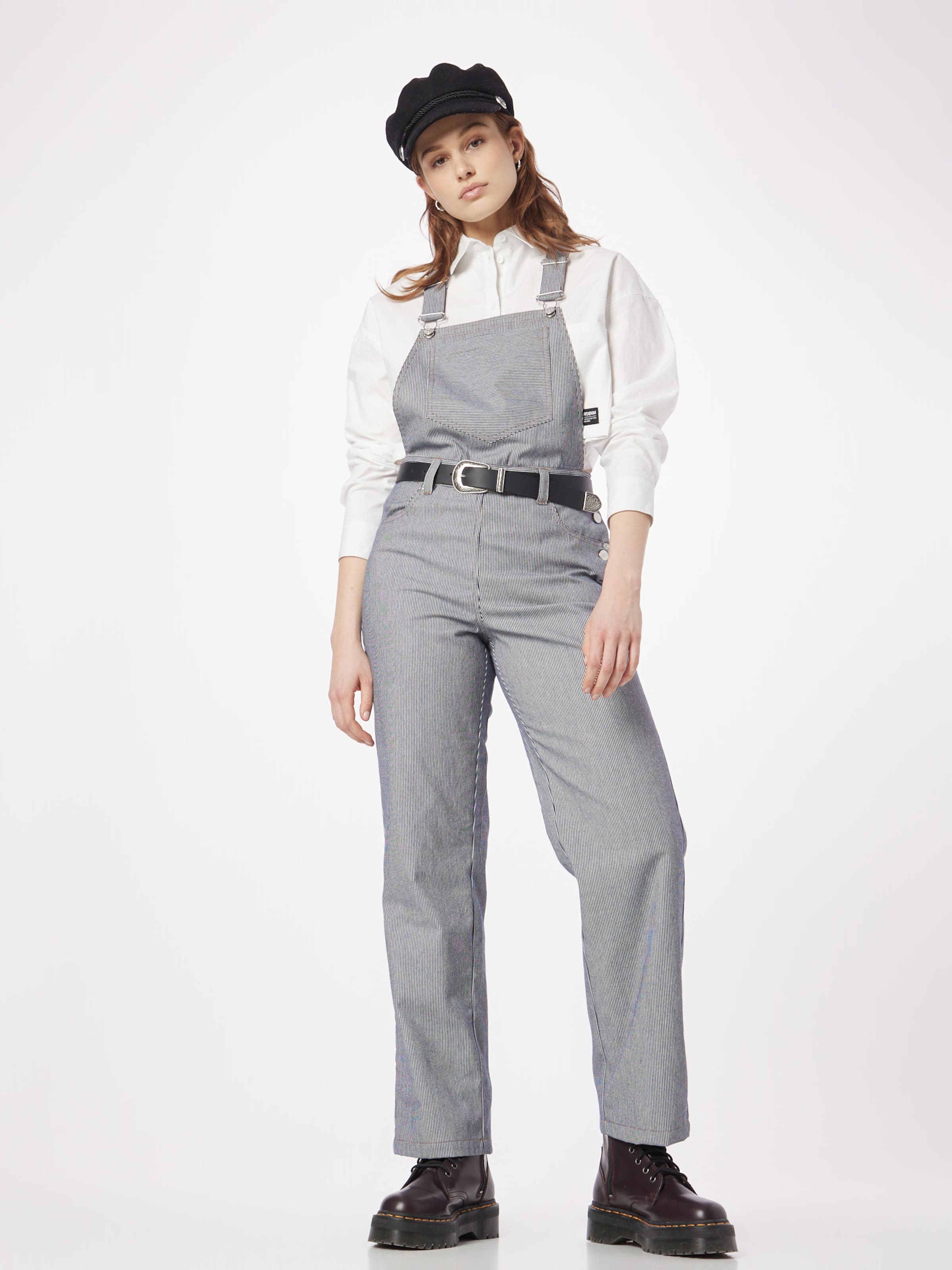 Global Funk Jumpsuit Alvarado in Navy ABOUT YOU