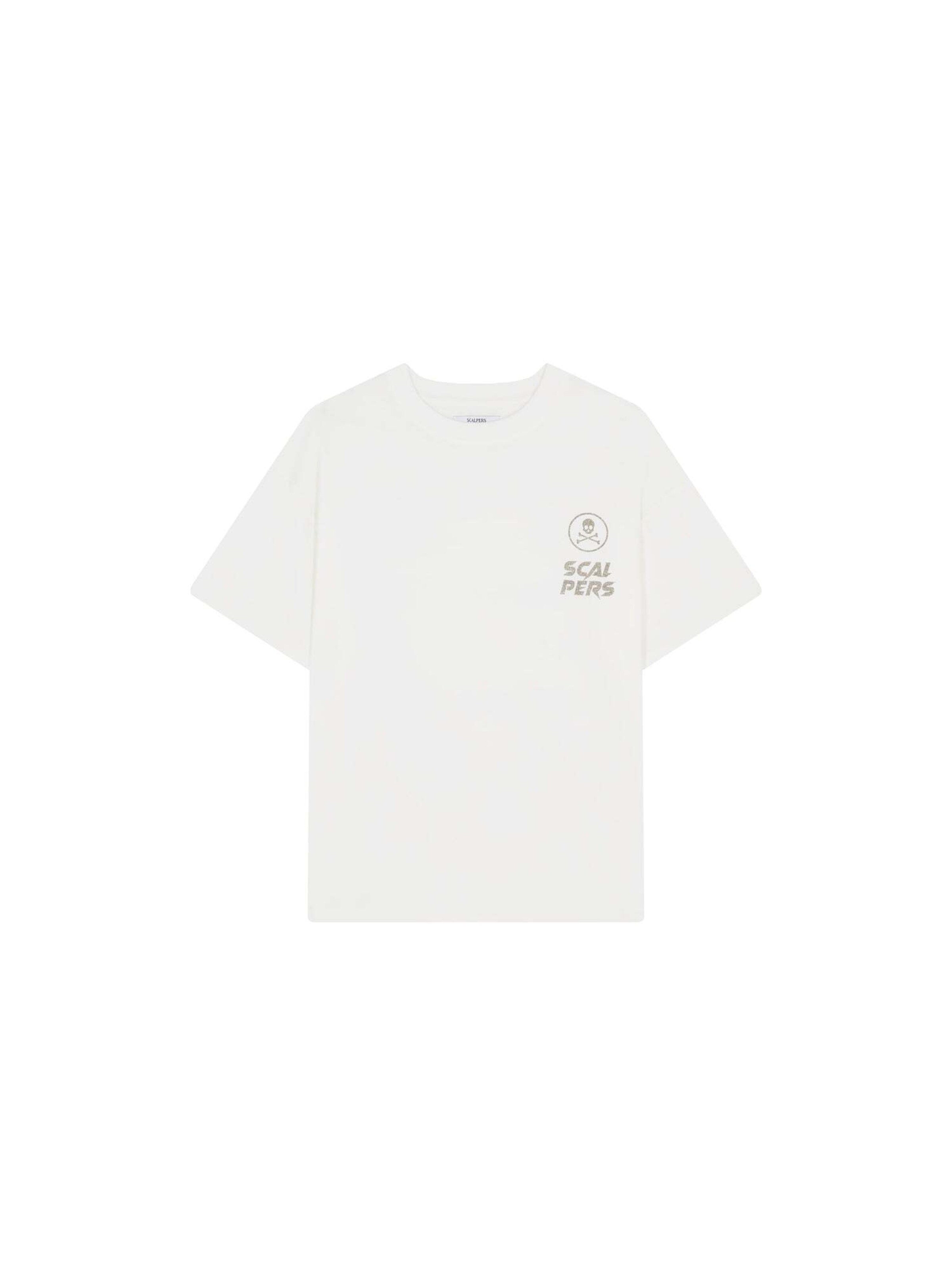 Scalpers Shirt in White: front