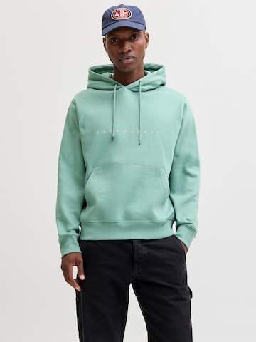 Sweat-shirt 'JJEStar' JACK & JONES en vert : devant