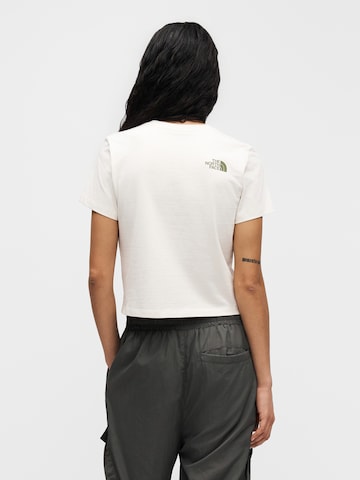 Tricou de la THE NORTH FACE pe alb