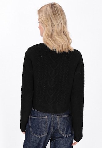MYMO Knit cardigan in Black