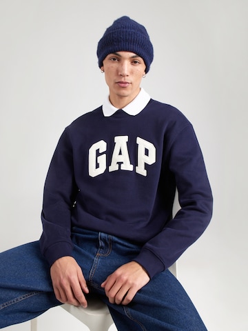 GAP Sweatshirt in Blau: Vorderseite