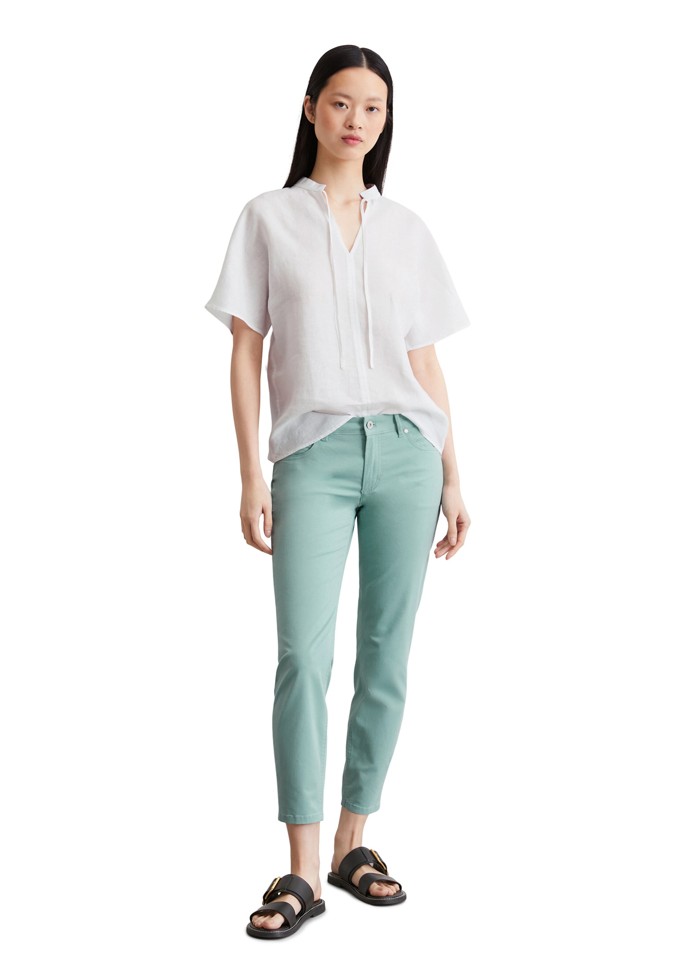 Marc O'Polo Slimfit Hose in Grün