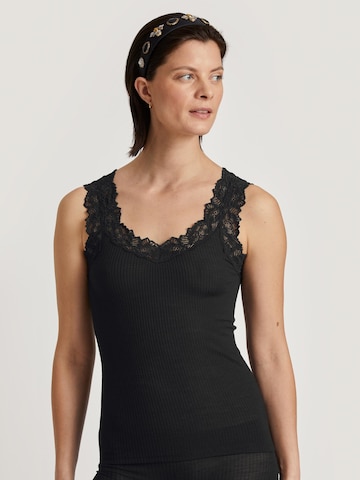Maglietta intima 'Silky Wool Joy' di CALIDA in nero