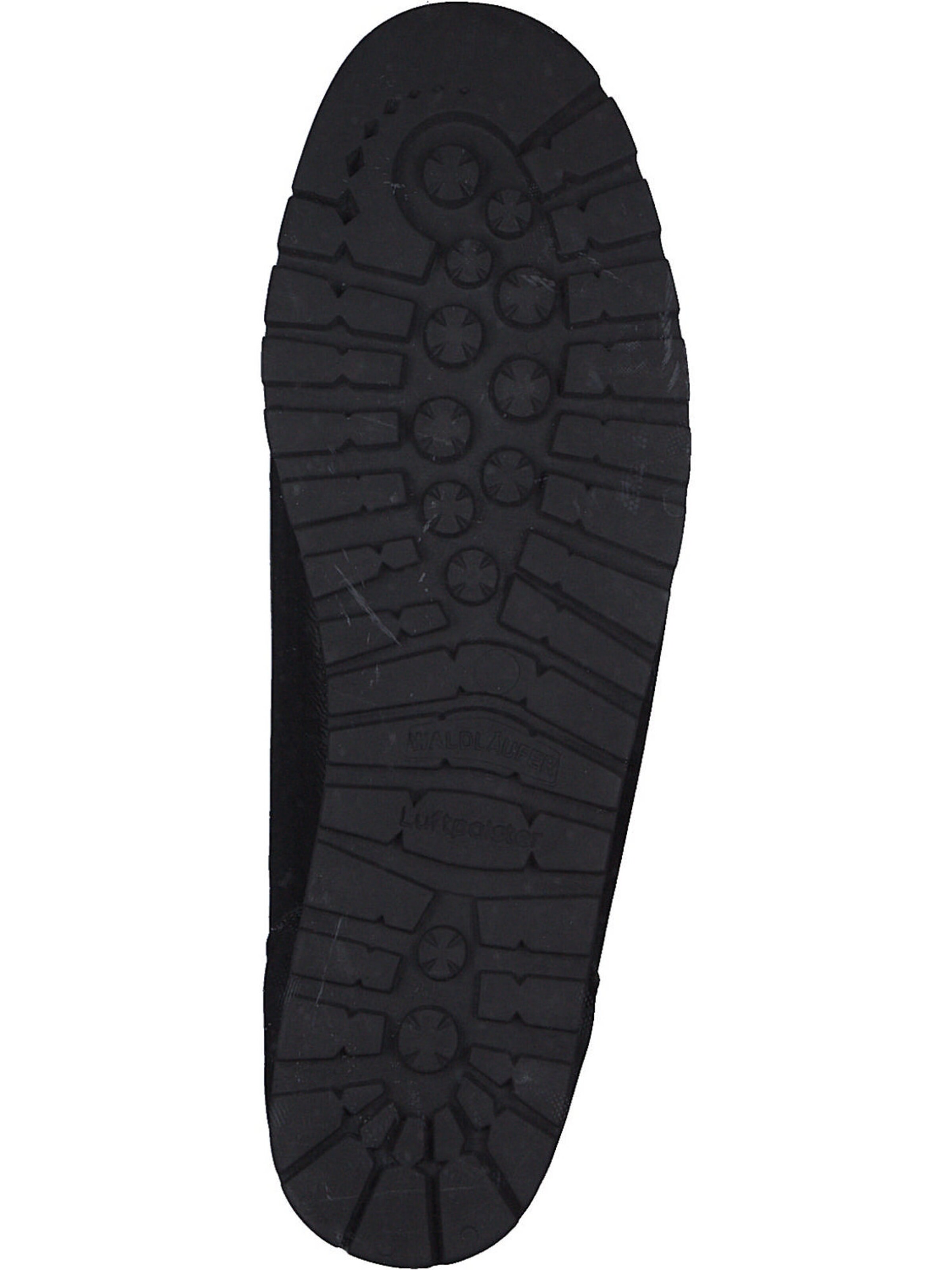 WALDLÄUFER Slipper 'Hegli 549013' in Schwarz