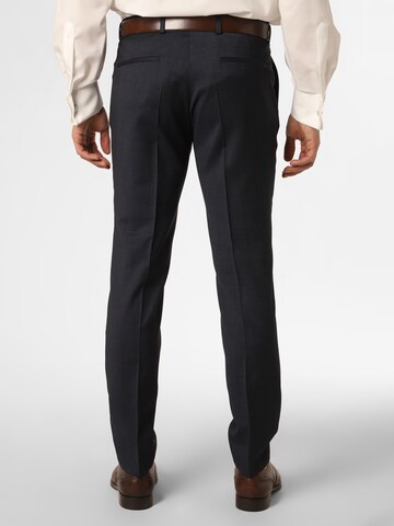 CG CLUB OF GENTS Slim fit Pleated Pants 'Pascal' in Blue