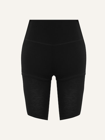 ZUBEK Slimfit Leggings 'Seacell Sports' in Schwarz