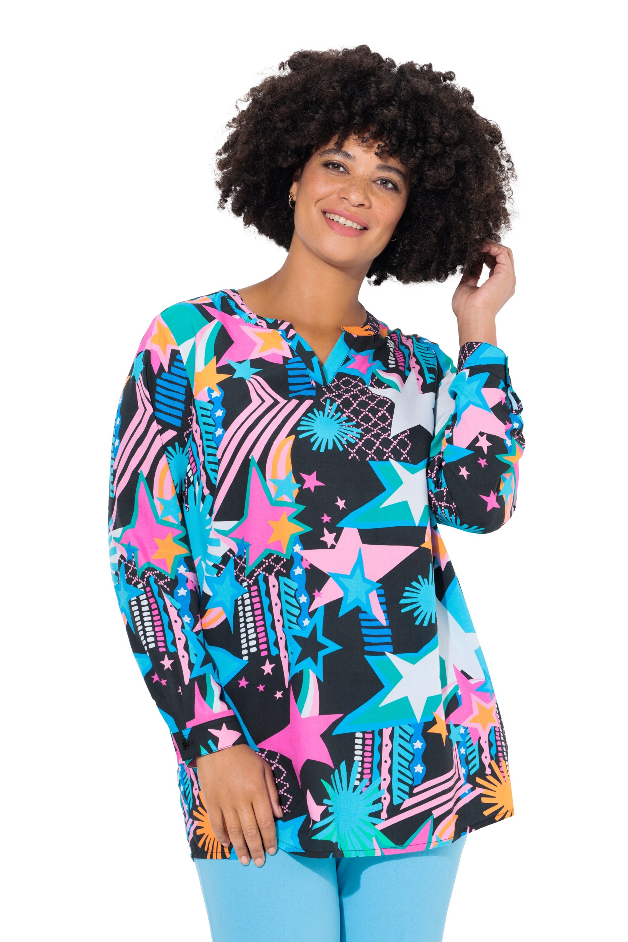 Angel of Style Tuniek in Gemengde kleuren: voorkant