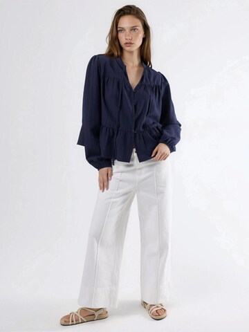 Hiccup Bluse 'Blusen'‌‌‌‌‌ in Blau