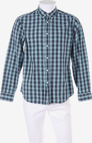 Springfield Button Up Shirt in L in Blue: front