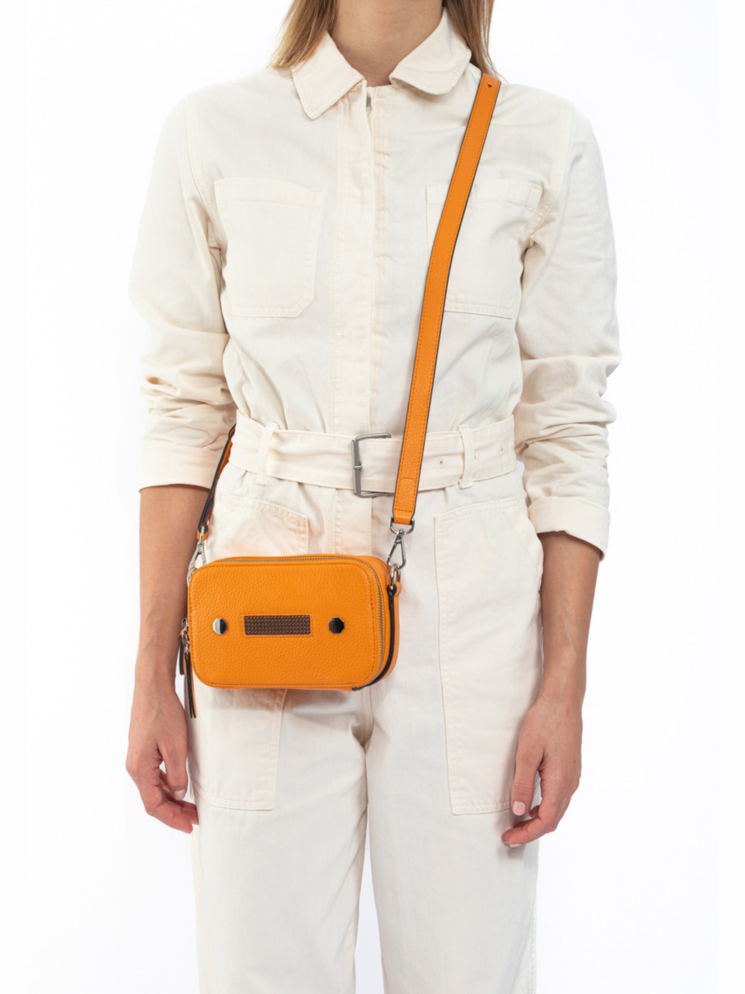 Clio Crossbody bag 'NOTOS GRAINED' in Yellow
