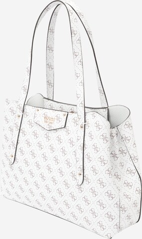 GUESS - Shopper 'Brenton' en blanco: frente