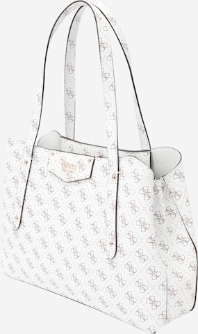 GUESS - Shopper 'Brenton' em branco: frente