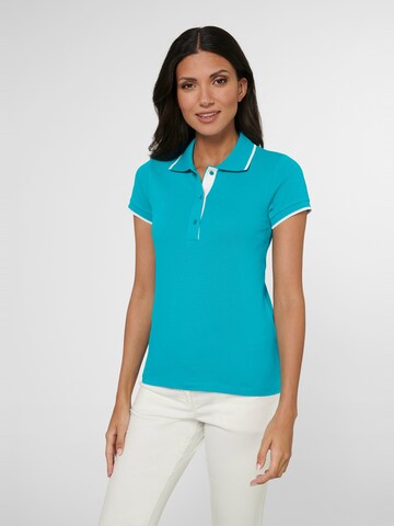 T-shirt MADELEINE en bleu : devant