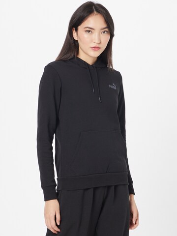 PUMA Sportief sweatshirt in Zwart: voorkant