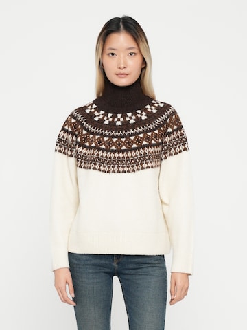 balta JJXX Megztinis 'JXKRISTIN': priekis