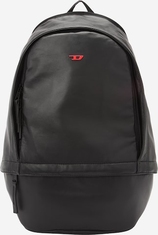 DIESEL Backpack 'RAVE' in Black: front