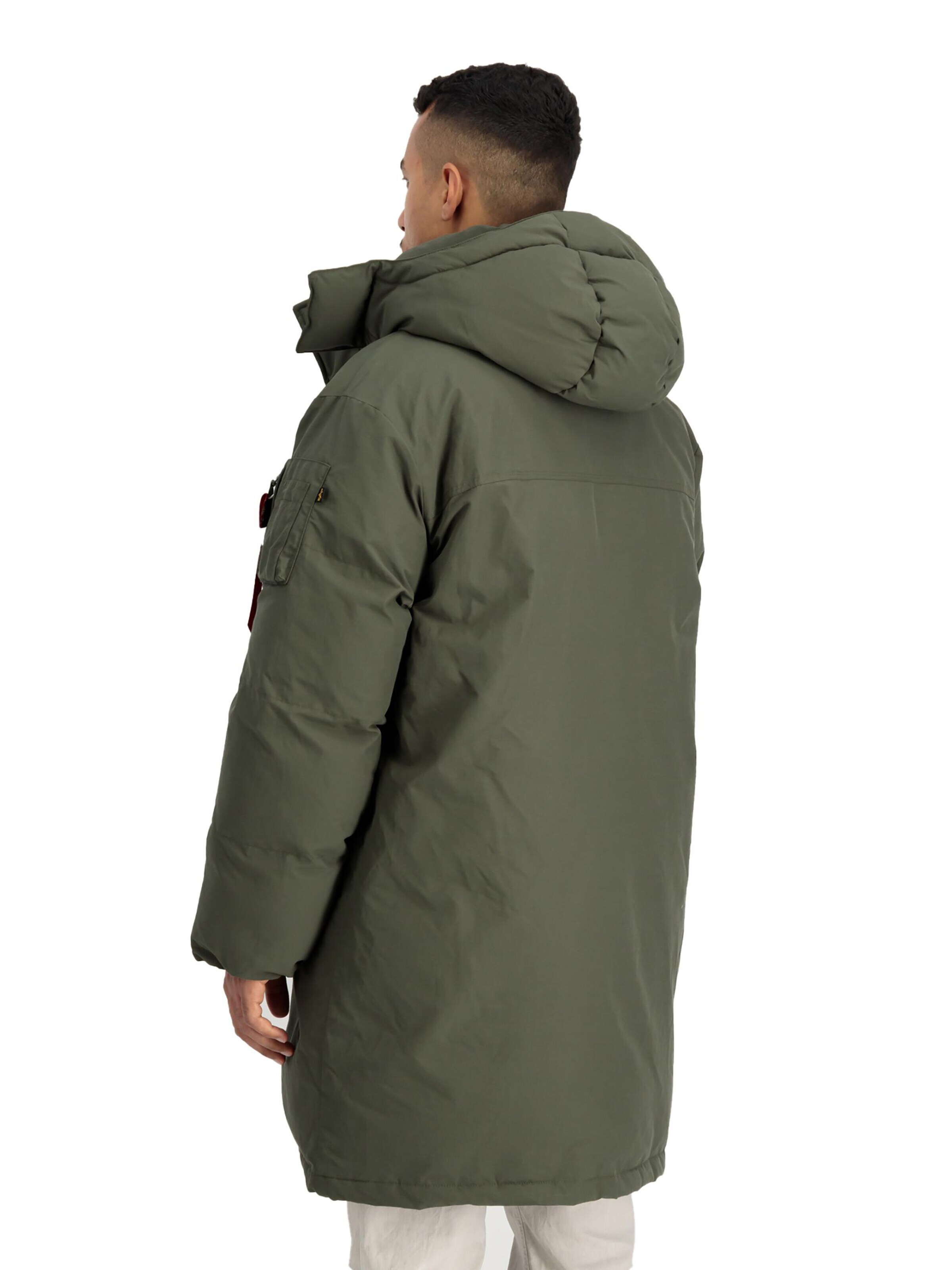 ALPHA INDUSTRIES Зимняя парка в Зеленый
