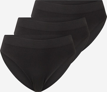 WEEKDAY Panty 'Cat' in Black: front