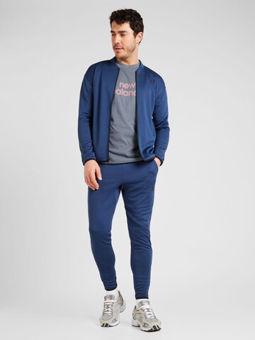 new balance Tapered Sportbroek 'Tenacity' in Blauw