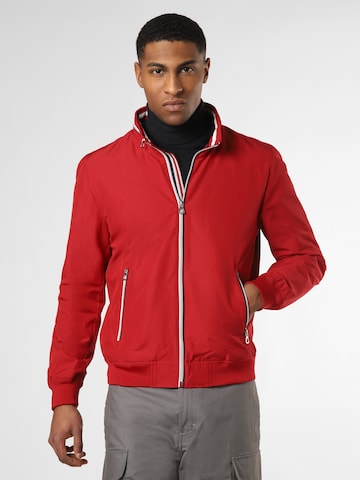 Mc Earl Between-Season Jacket in Red: front