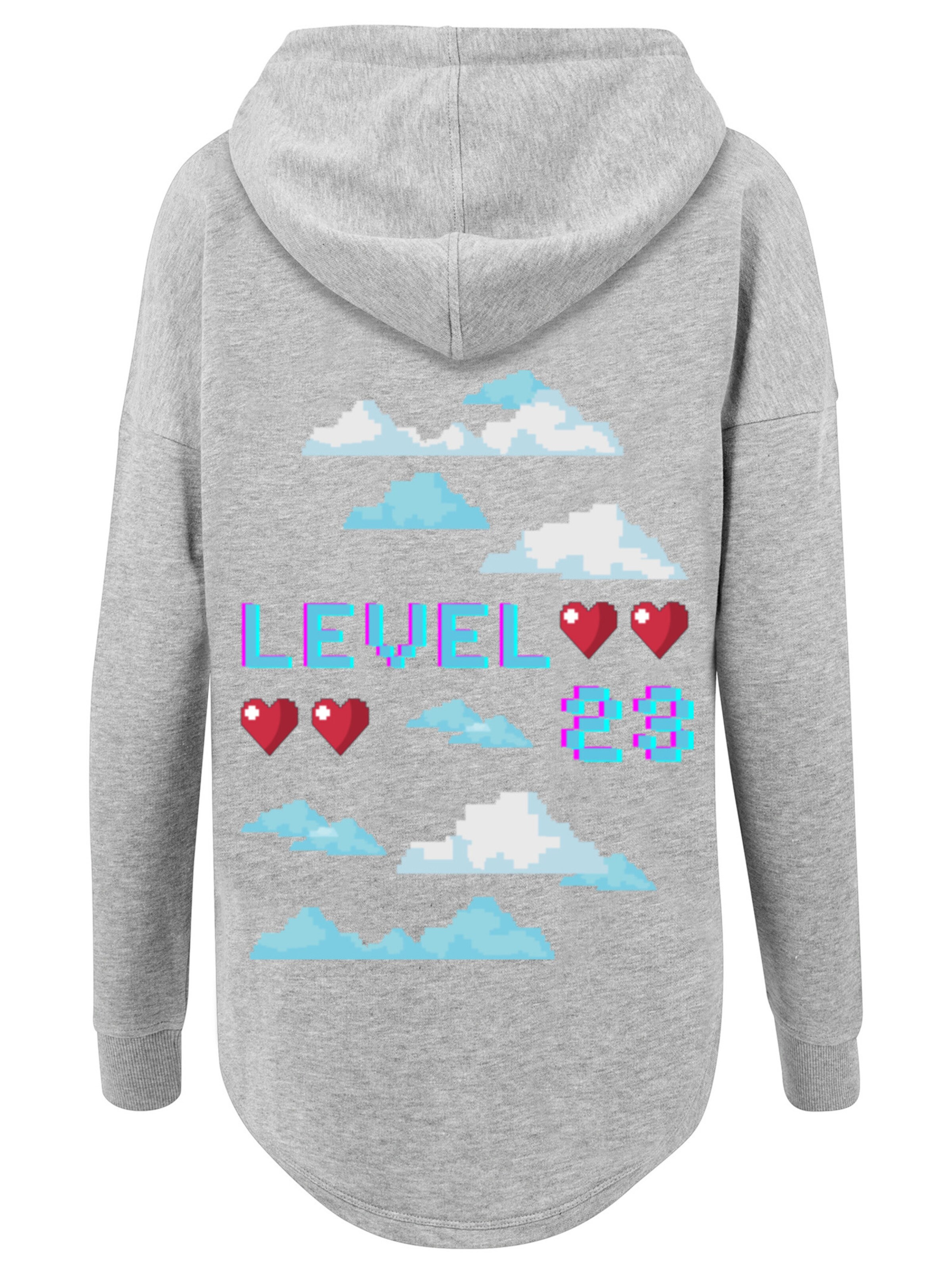 F4NT4STIC Sweatshirt 'Happy New Year Silvester 2023' in Grau