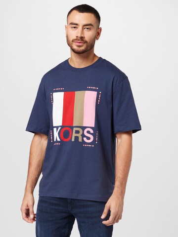 Michael Kors Shirt in Blauw: voorkant