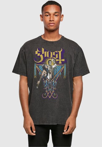 Merchcode Shirt 'Ghost - Blessing ' in Grau: Vorderseite