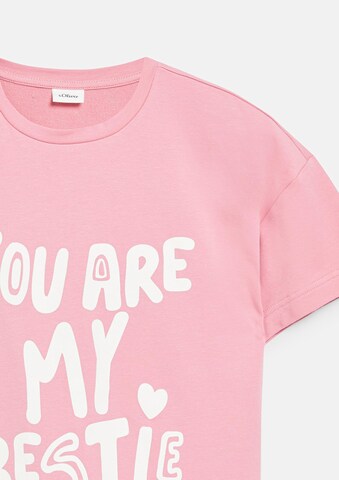 s.Oliver Sweatshirt in Pink
