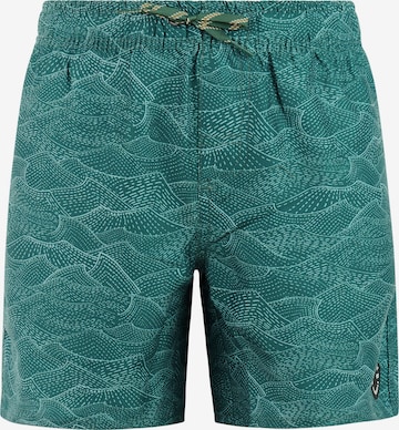 PROTEST Badeshorts 'PRTFloris JR' in Grün: Vorderseite