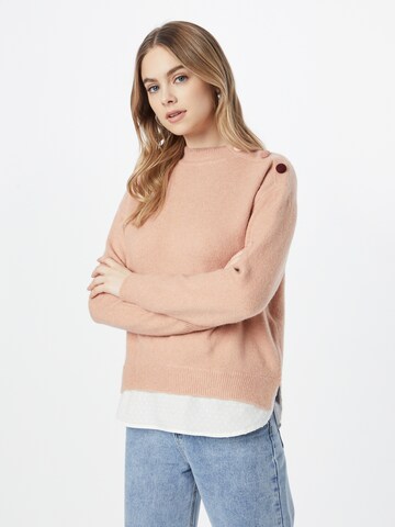 Springfield Sweter w kolorze różowy: przód