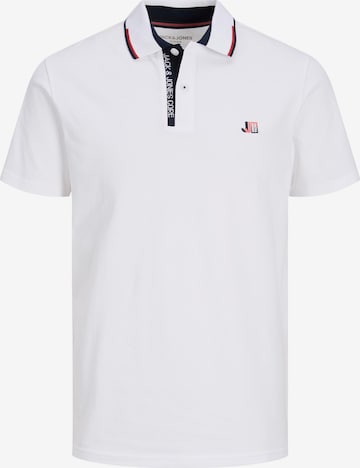 JACK & JONES قميص 'Logan' بلون أبيض: الأمام