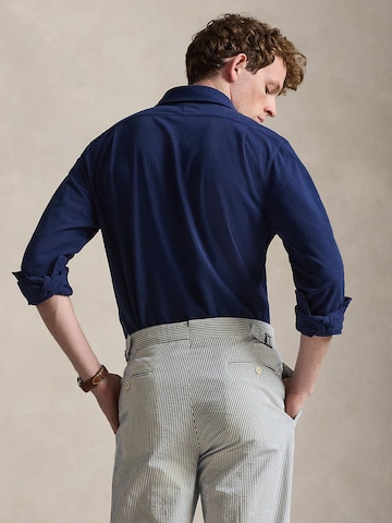 Polo Ralph Lauren Slim fit Overhemd in Blauw