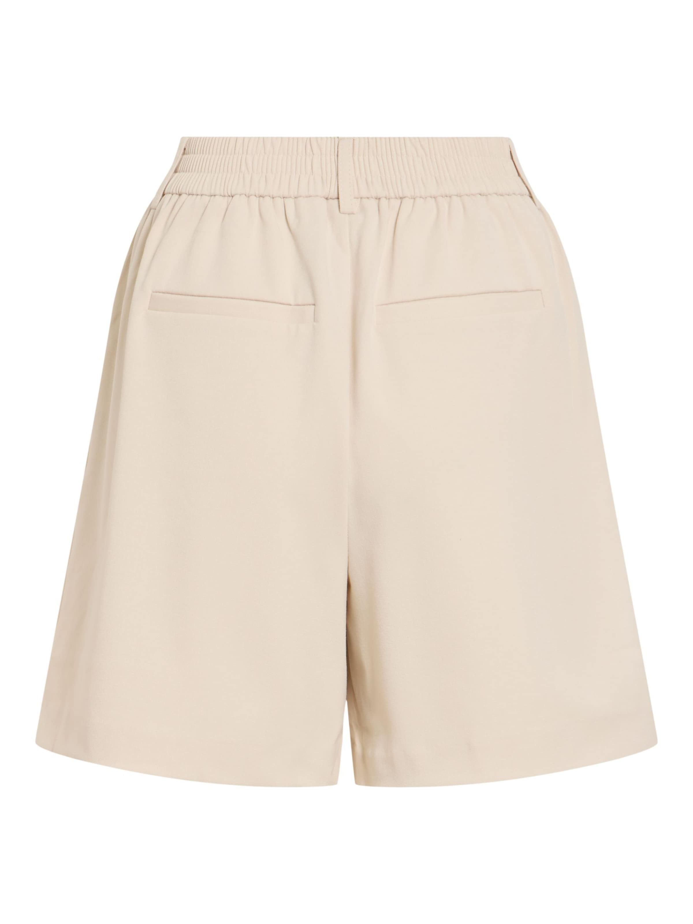 Loosefit Pantalon à pince 'VIVarone' VILA en beige