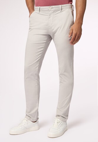 ROY ROBSON Slim fit Chino trousers in Grey: front