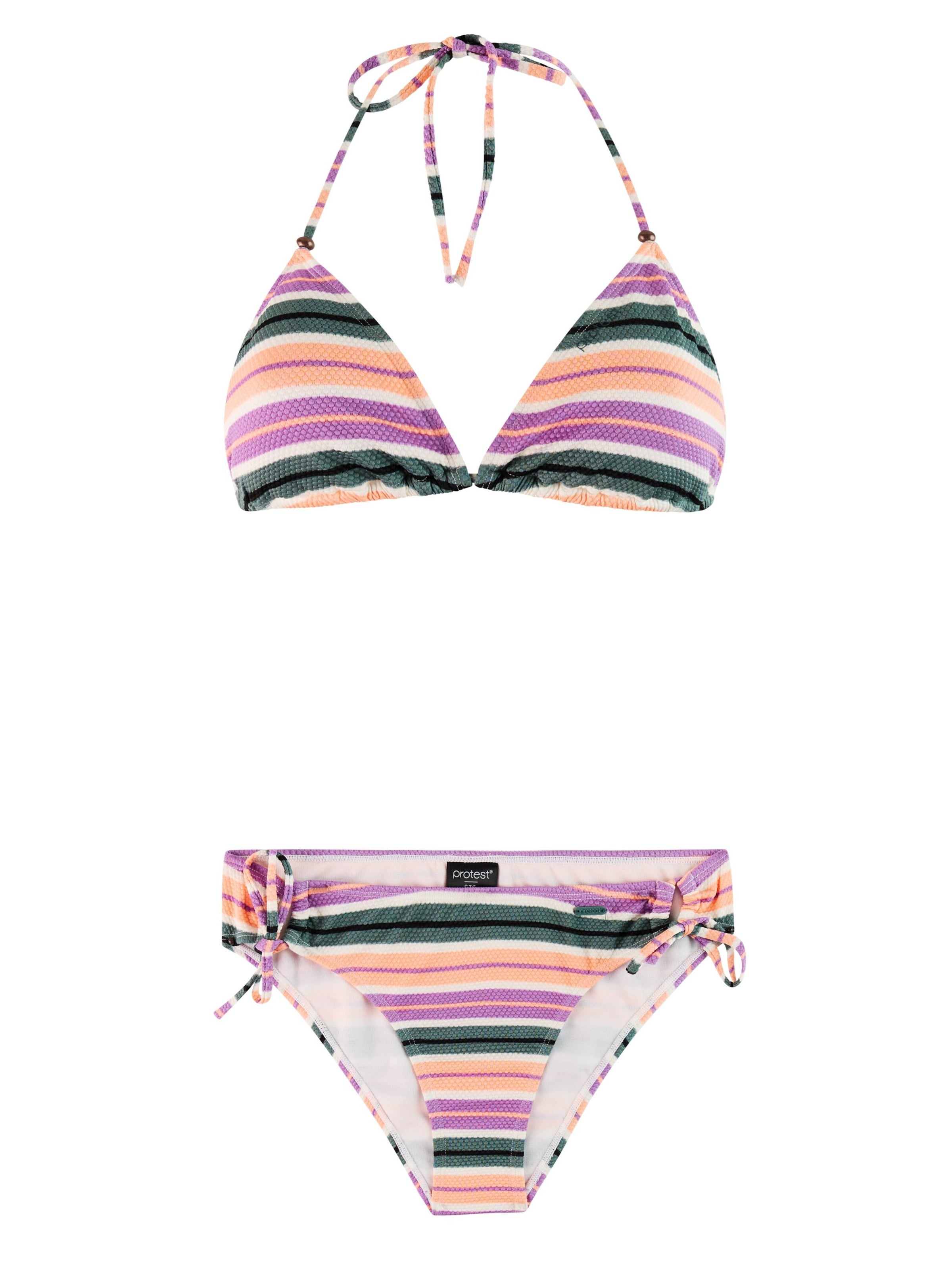 PROTEST Triangle Bikini 'PRTMatch' in Purple: front