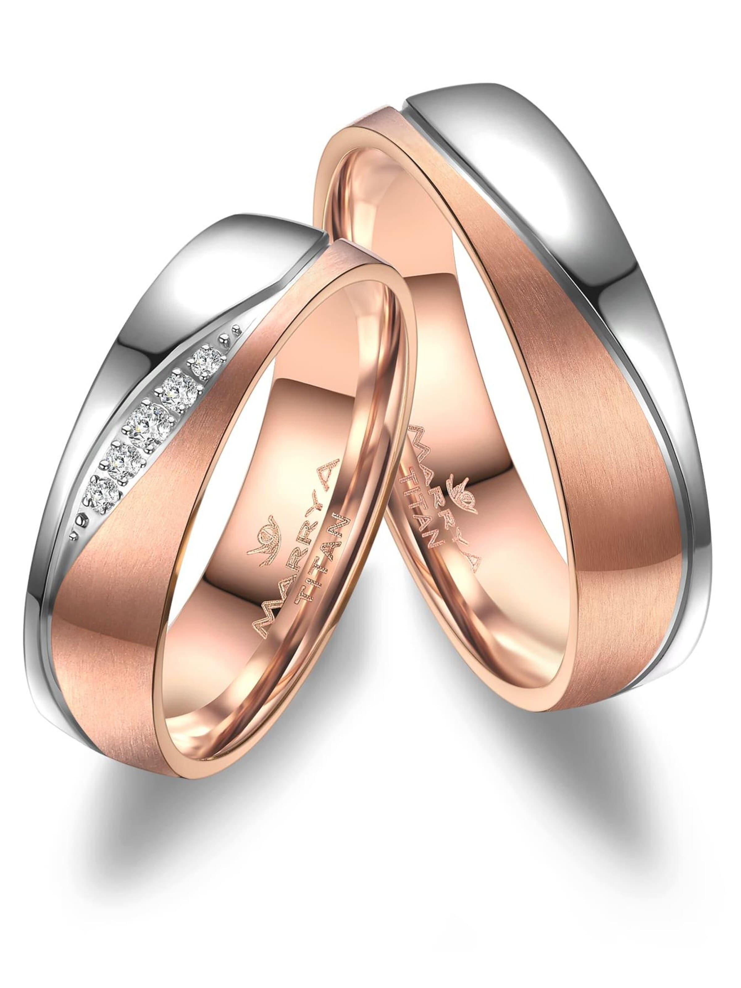 Anello 'MARRYA TI-38 Ehering aus Titan' di MARRYA in oro