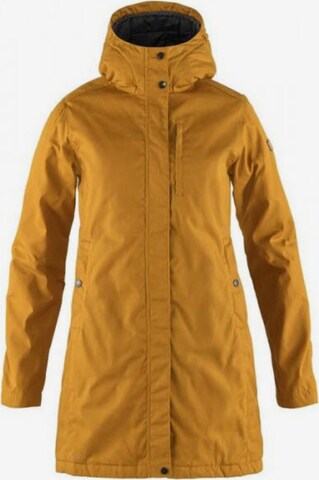 Fjällräven Outdoor Jacket 'Kiruna' in Yellow: front