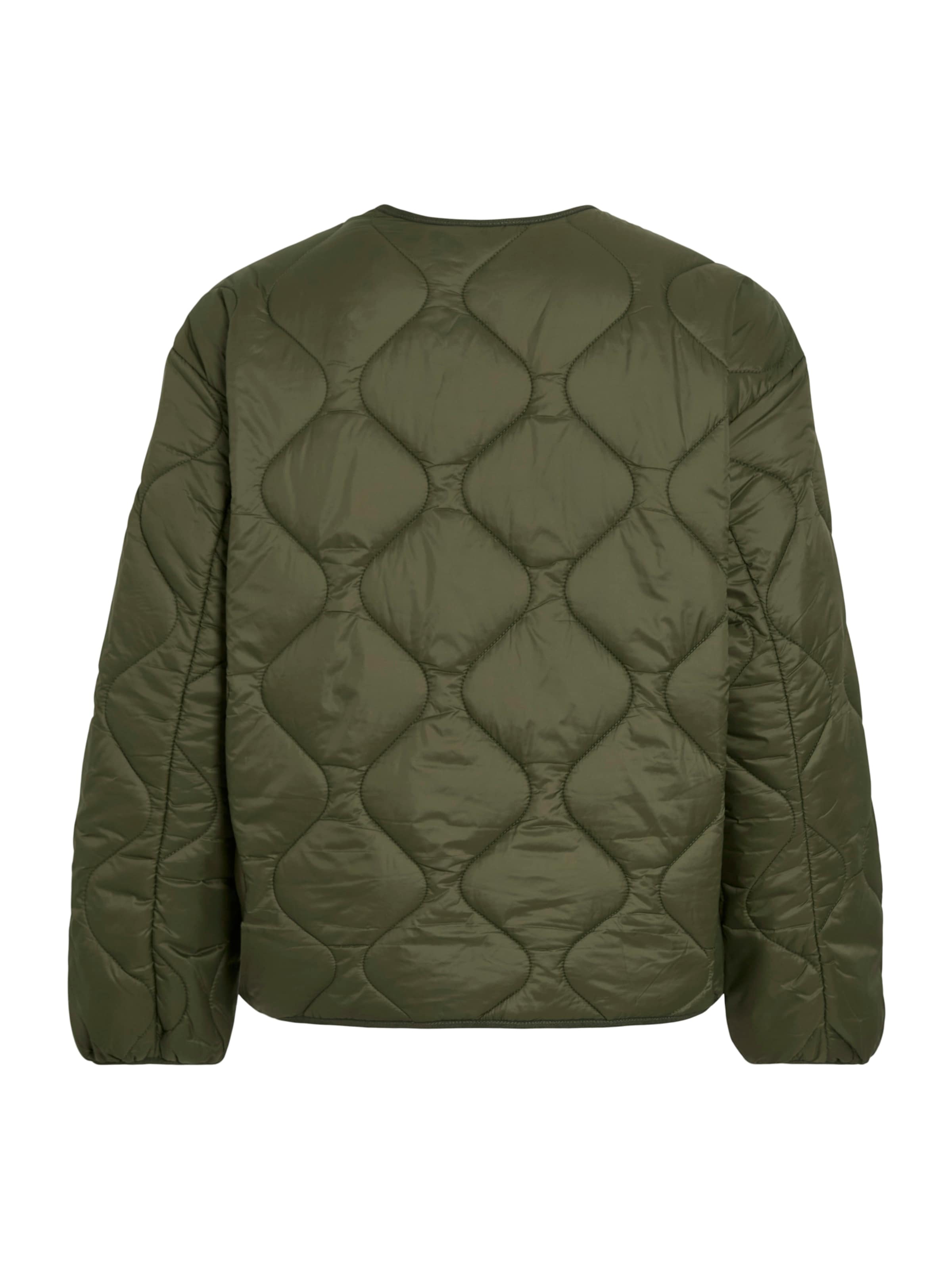 VILA Демисезонная куртка 'VIDUNE' в Зеленый