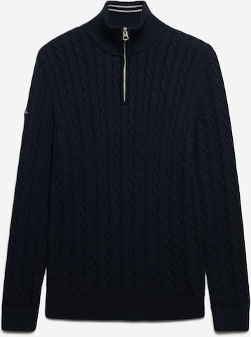 Pull-over Superdry & Co en bleu : devant