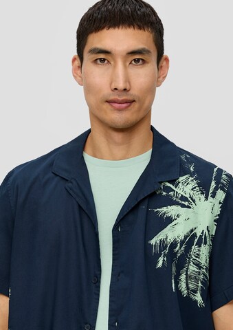 s.Oliver Regular fit Overhemd in Blauw