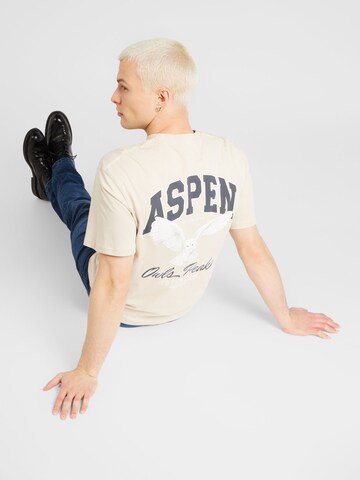 bēšs JACK & JONES T-Krekls 'COZY'