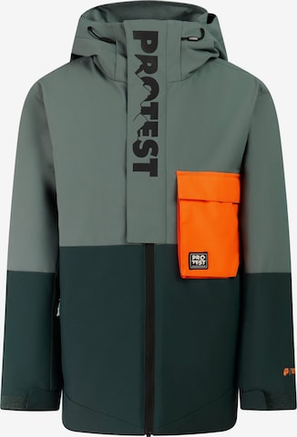PROTEST Sports jacket 'PRTDylans JR' in Green: front
